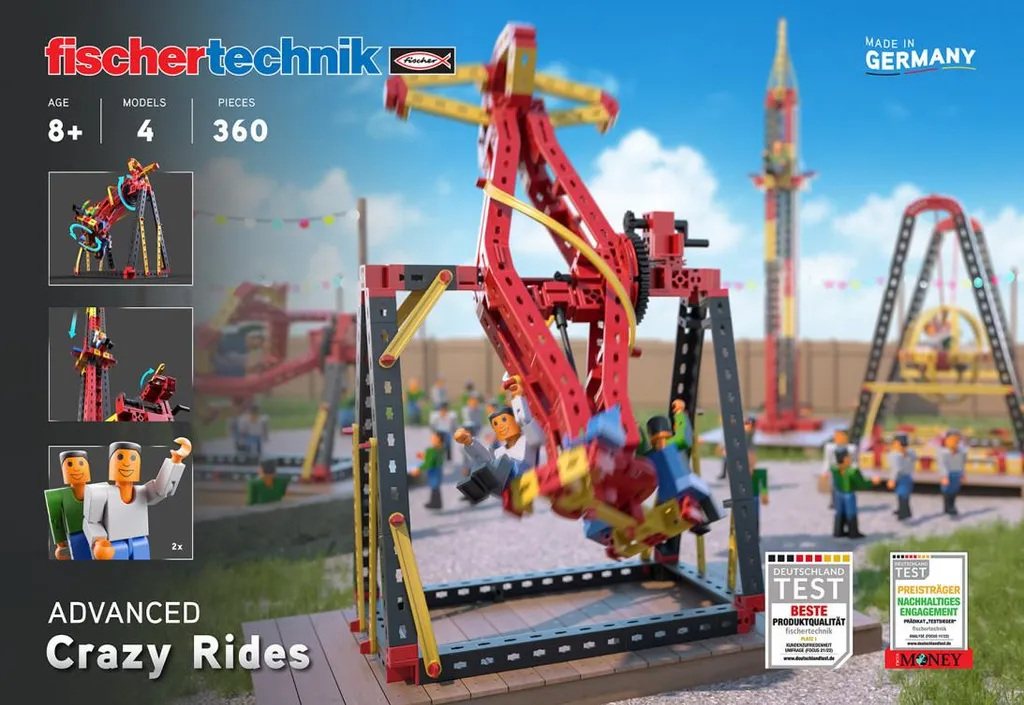 Kit STEM Fischertechnik de circuits à billes pour petits ingénieurs - 4