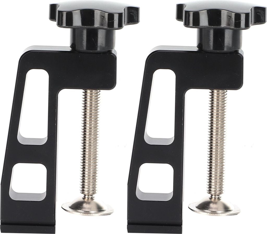 2 Stück Holzbearbeitungs-Befestigungsklammern aus Aluminiumlegierung und Edelstahl, Handwerkzeuge, Typ 45/75
