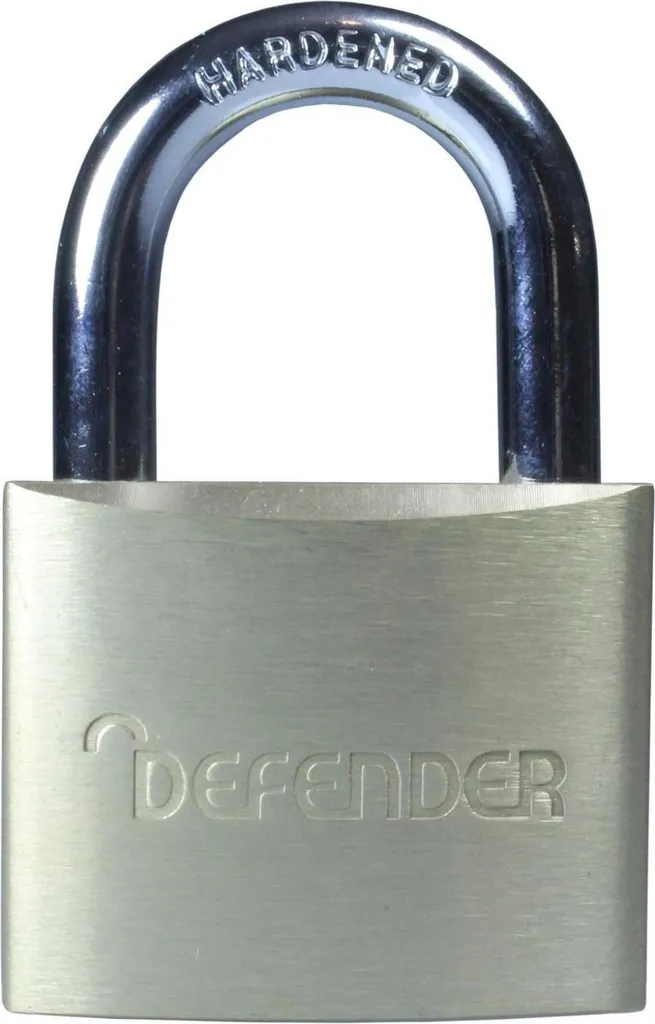 Sécurisez vos Biens avec le Set de 4 Cadenas DEFENDER TK4756 Laiton 40mm