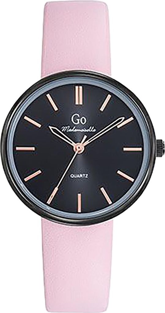 Girl Only Armbanduhr pink Leder Mademoiselle Damen Analog-Quarzuhr UGO699344