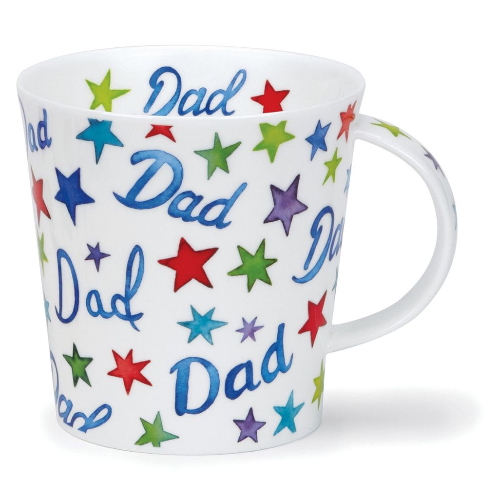 DUNOON Becher Cairngorm Dad Vater 0,48l Fine Bone China Porzellan 480 ml Tasse