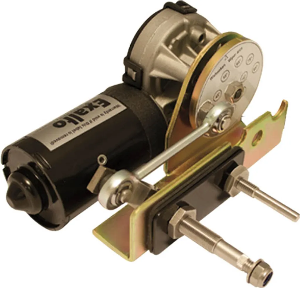 Système d'Essuyage Marin 12V Exalto RW 223KGO avec Couple de 23Nm Pro