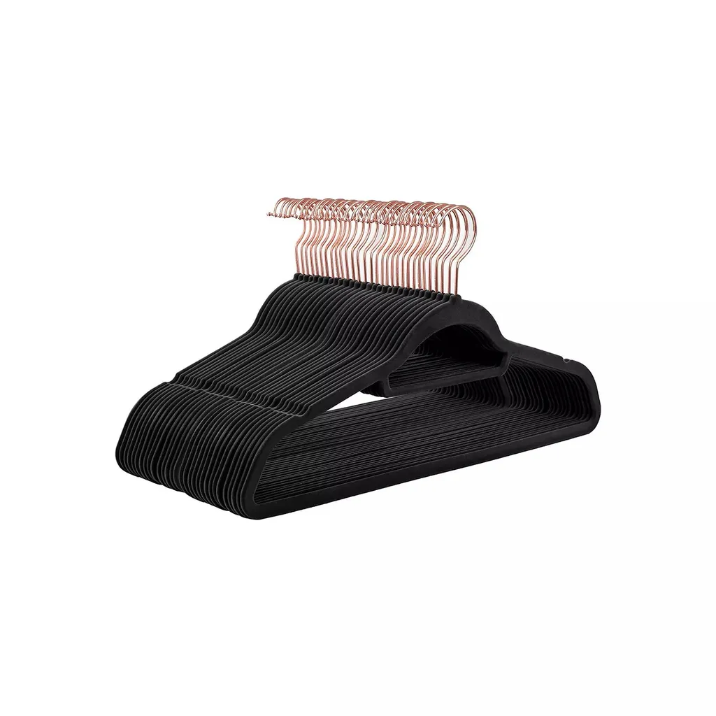 Offerta Set 50 Grucce Velluto Ryland Devyn - Antiscivolo e Salvaspazio
