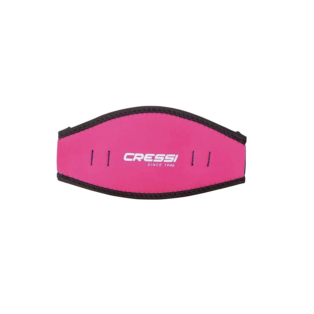 Protection de Sangle de Masque Cressi Rose pour Snorkeling et Apnée