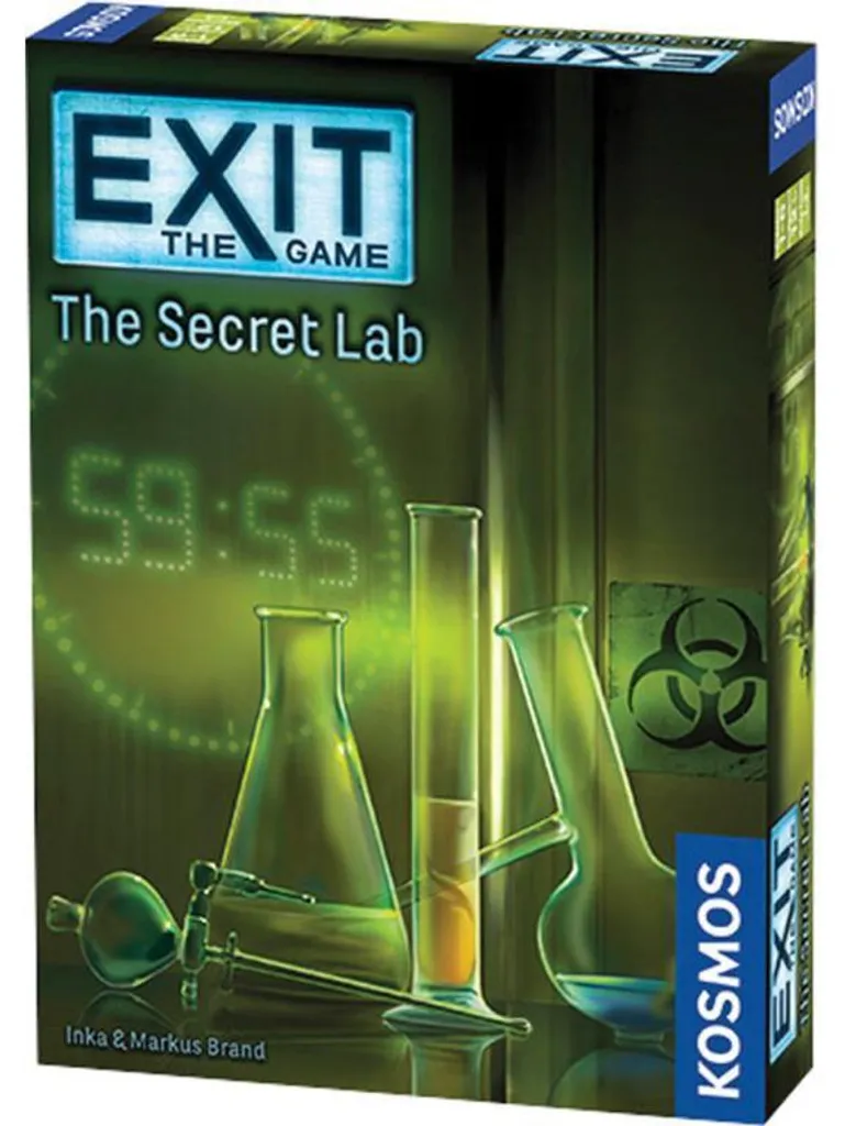 SORTIE : Le Laboratoire Secret - Jeu d'Evasion Escape Game à Domicile