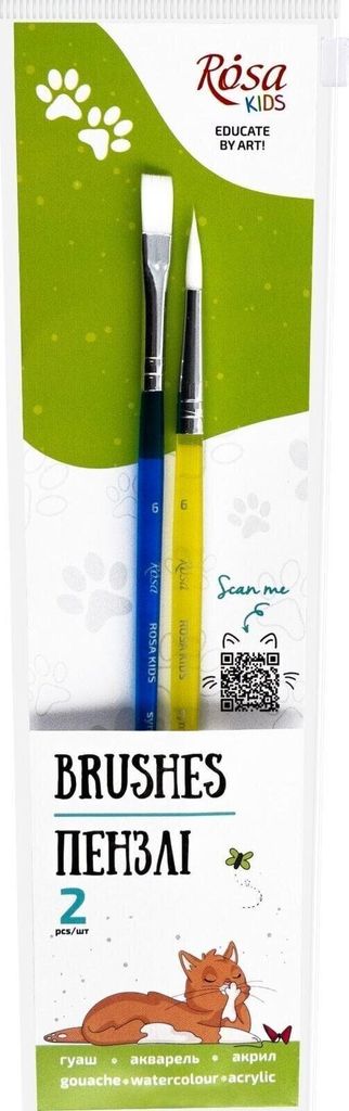 Rosa 184162 Pinselset 2 stk