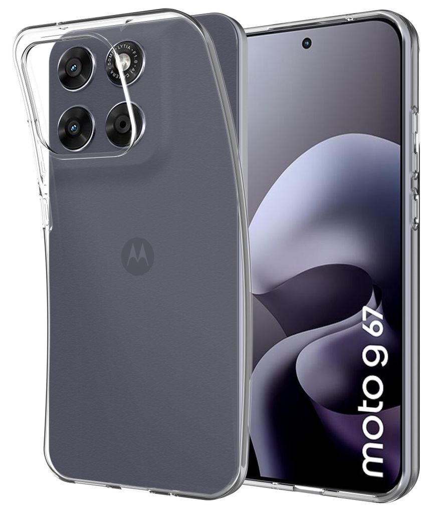 Hülle Motorola Moto G67, Moto G77, Moto G87 Schutzhülle - Just in Case- Transparant