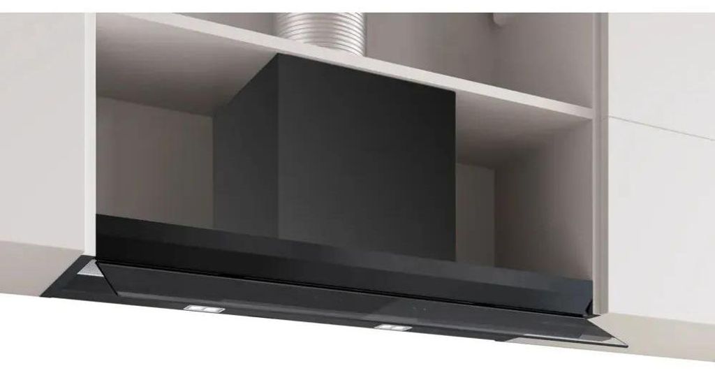 Hotte décorative 90cm 699m3/h noir mat - Bosch - DBB97DP60 Image du produit 