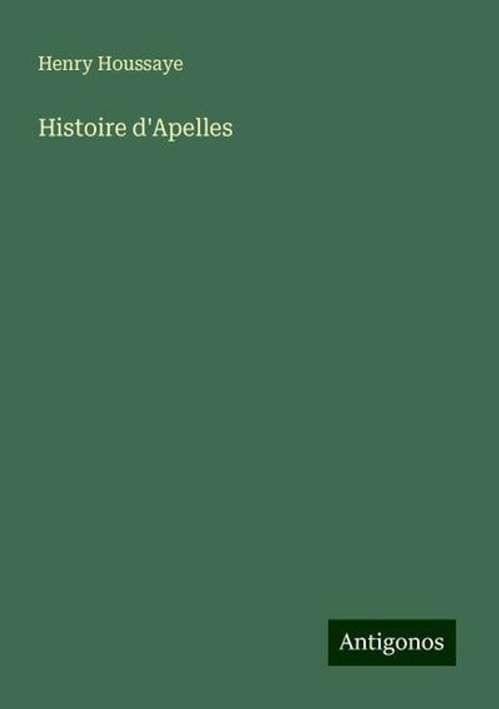 Geschichte von Apelles
