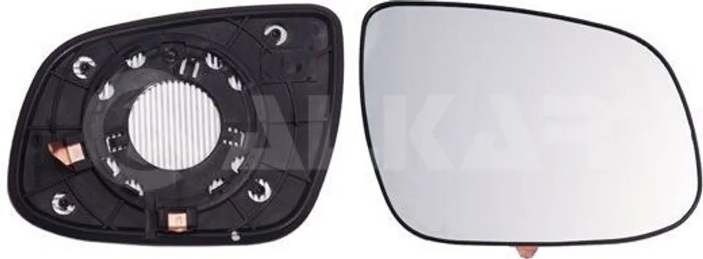 Glace de Rétroviseur Alkar 6422658 Convexe pour Kia CeeD 876211H505