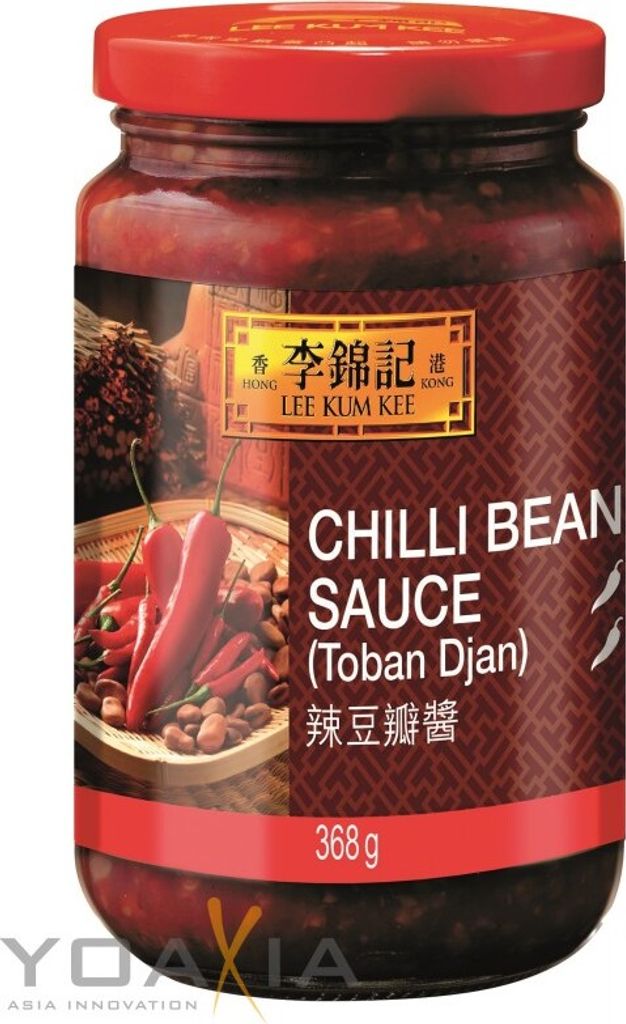 LEE KUM KEE Scharfe Bohnensauce 368g | Toban Djan | Chili Bean Sauce
