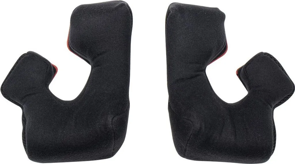 Coussinets de joues Leatt Moto 7.5 de 30 mm - Mousse Noir One Size