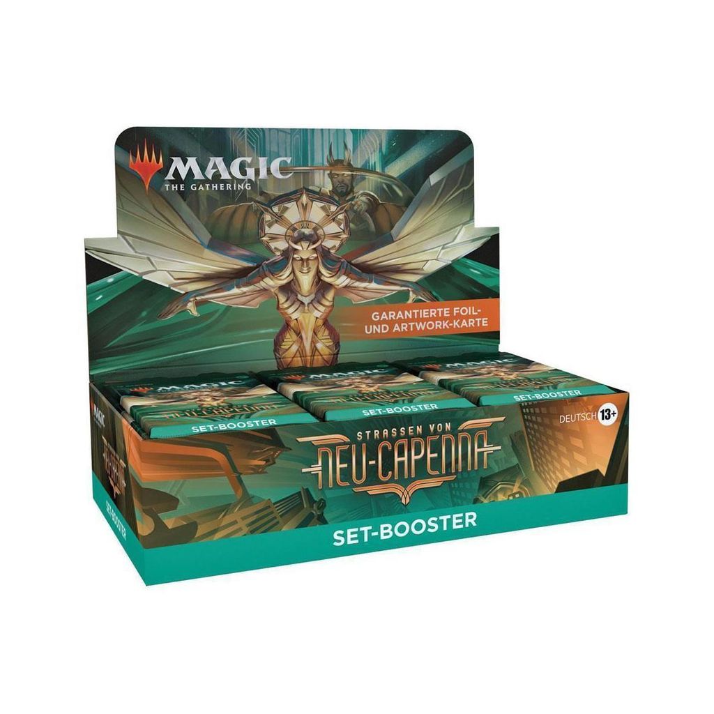 Wizards of the Coast Magic the Gathering Straßen von Neu-Capenna Set-Booster Display (30) deutsch