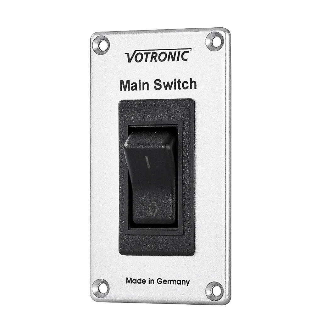Tableau de commande électrique 20A Votronic S avec interrupteur intégré