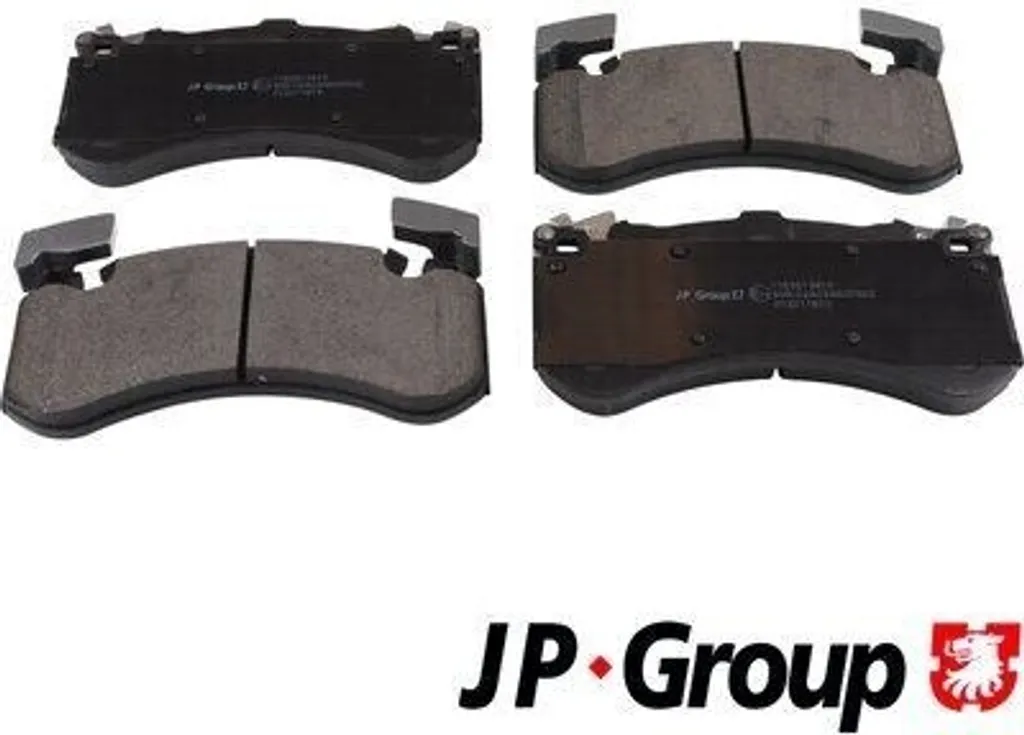 Plaquettes de frein avant JP GROUP 1163613410 haute endurance Audi A6