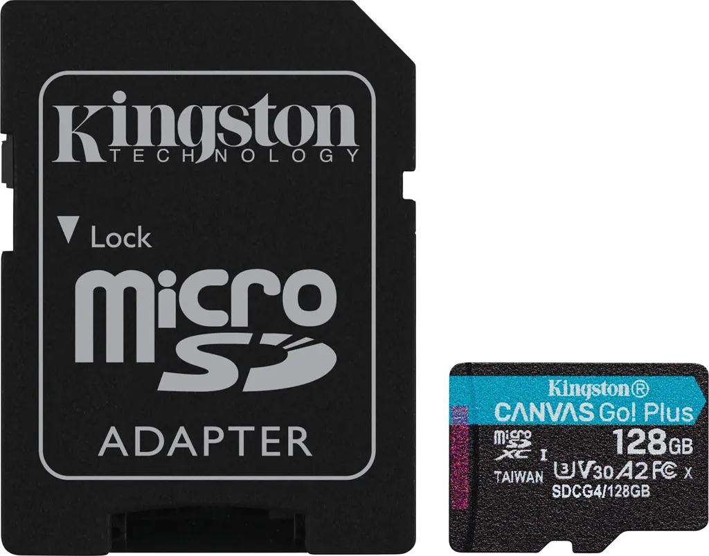 Memoria Kingston 128GB MicroSDXC Canvas Go! Plus - Prezzo Imbattibile