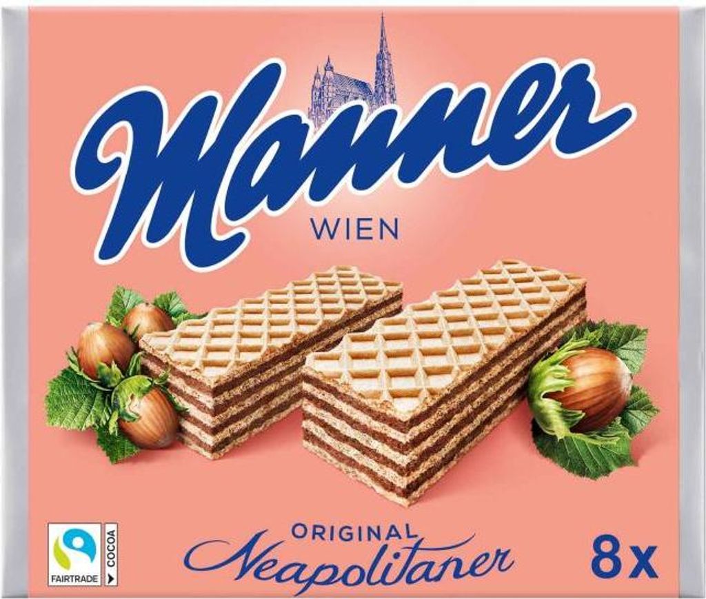 Manner Original Neapolitaner 8x75g Produktbild 