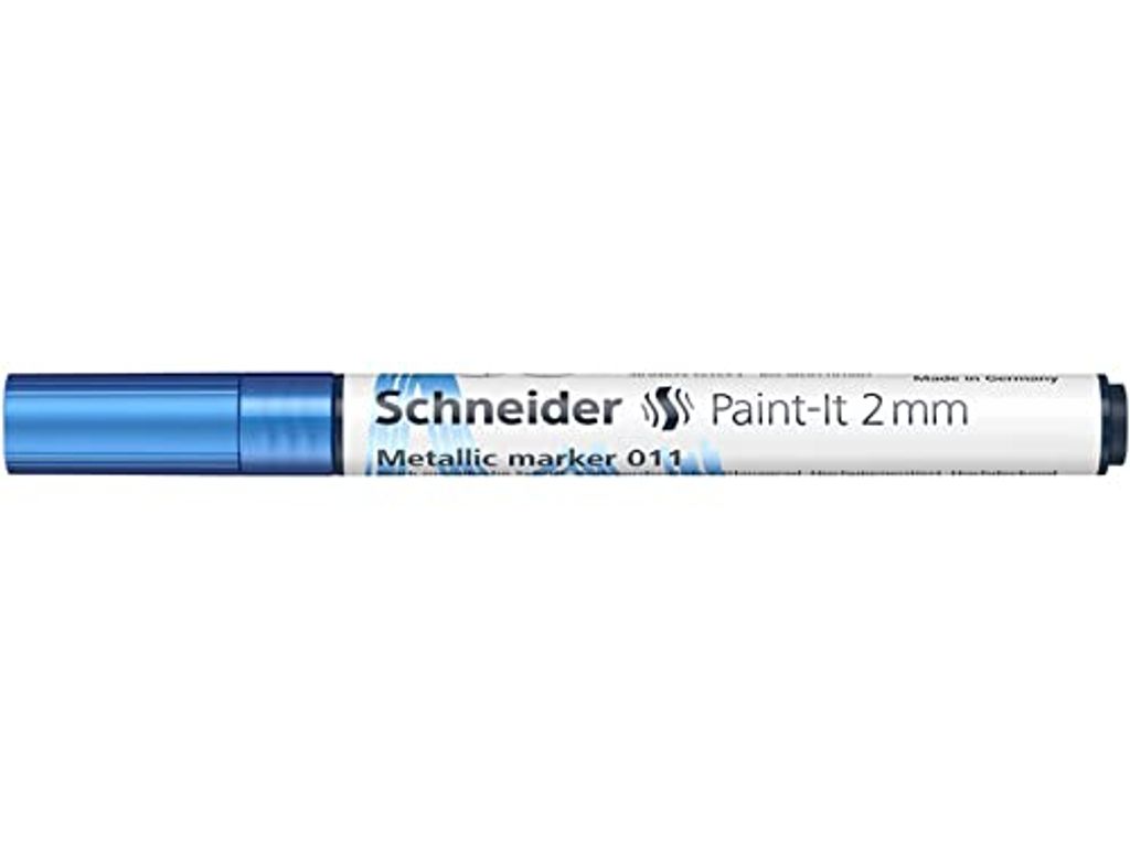 Schneider Metallicmarker 011 Paint-It 2 mm blue metallic