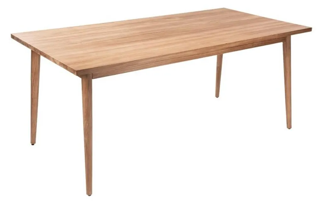 Table de repas rectangulaire Flores 160 cm pour 6 personnes chic