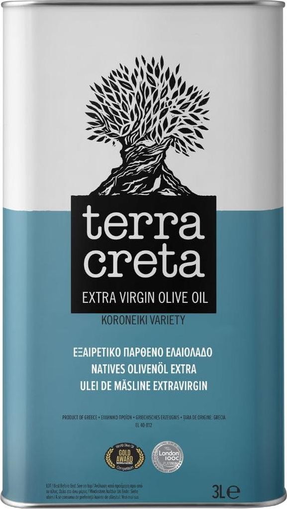 Terra Creta oliwa z Krety extra virgin Estate 3 l Zdjęcie produktu 