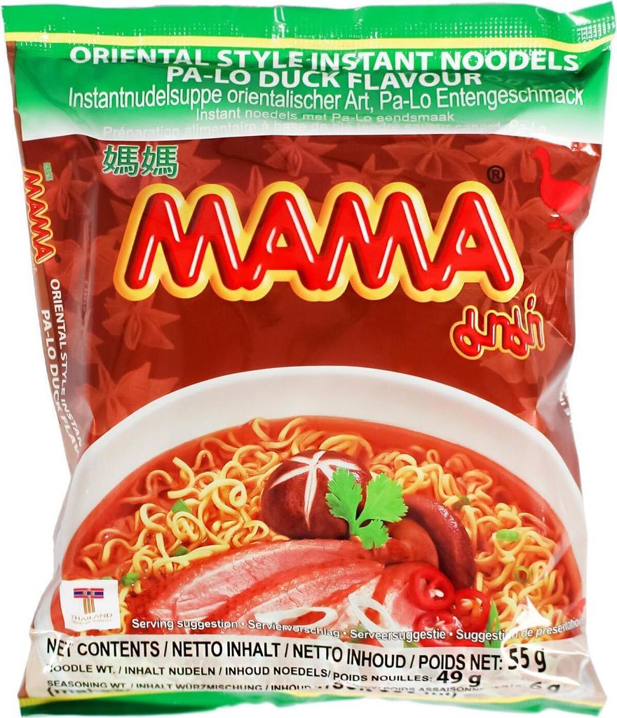 Mama Instantnudel Ente Geschmack 55g Produktbild 