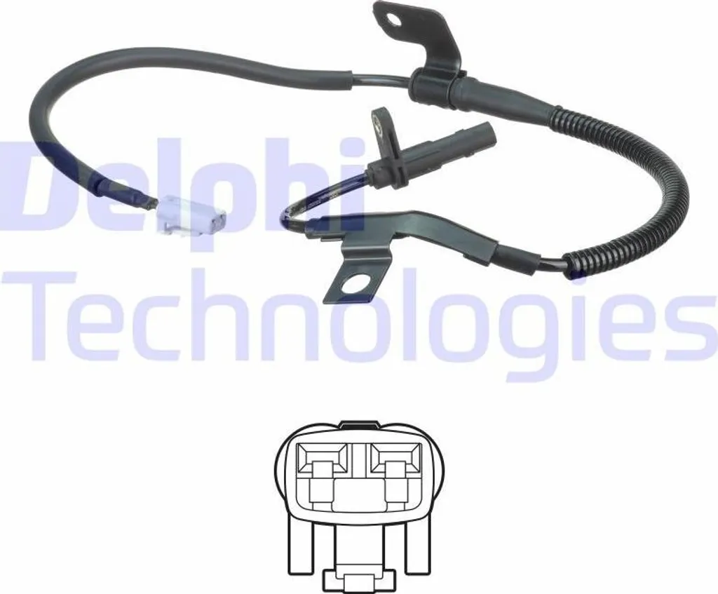 DELPHI SS20621 Sensore ABS per Kia Sorento I | Ricambio OE 956713E300 - 1