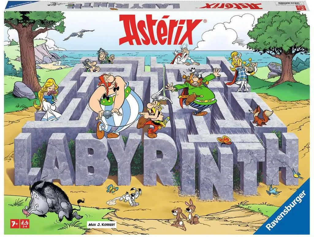Jeu de société Labyrinth Astérix Ravensburger en boîte 27 x 6 x 38 cm