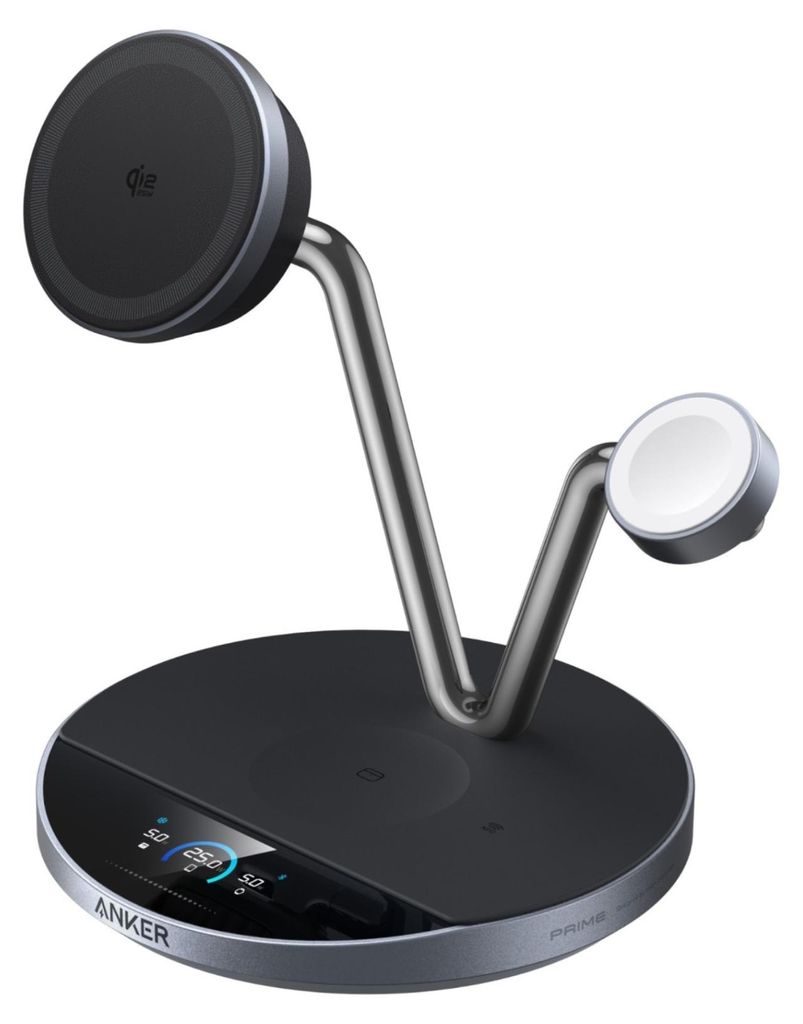Caricabatterie Wireless Anker Prime 3-in-1 MagGo AirCool, Immagine del prodotto 
