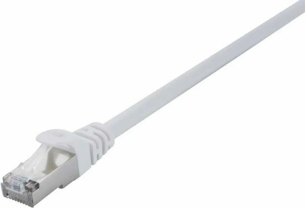 Cavo Ethernet V7 Cat7 S/FTP Bianco 0,5m - Performance 10Gbps