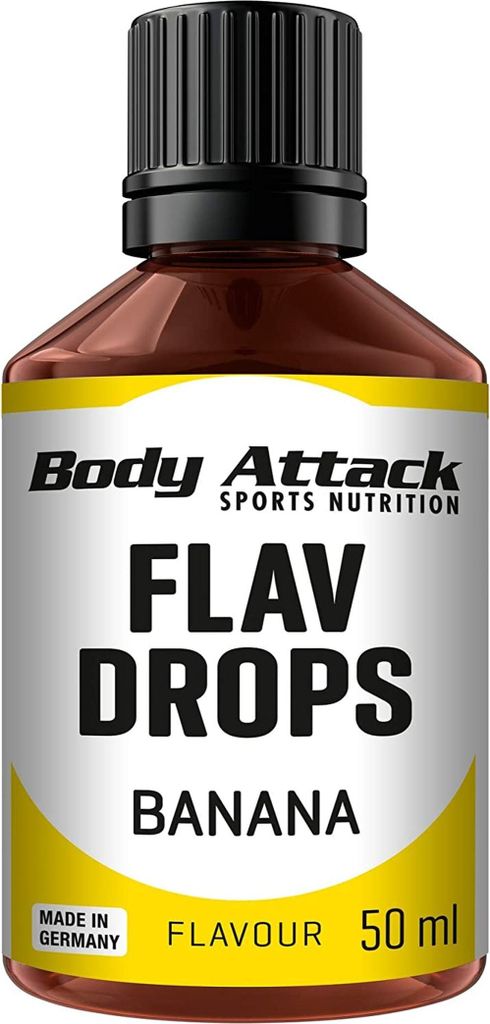 Body Attack Flav Drops - 50 ml Banana