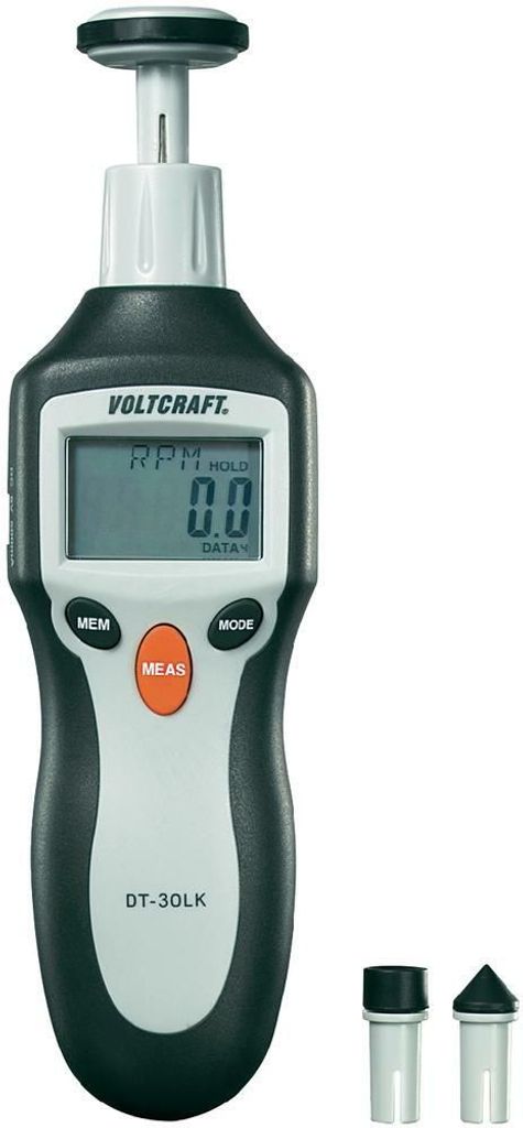 VOLTCRAFT DT-30LK Drehzahlmesser mechanisch, optisch 2 - Produktbild 