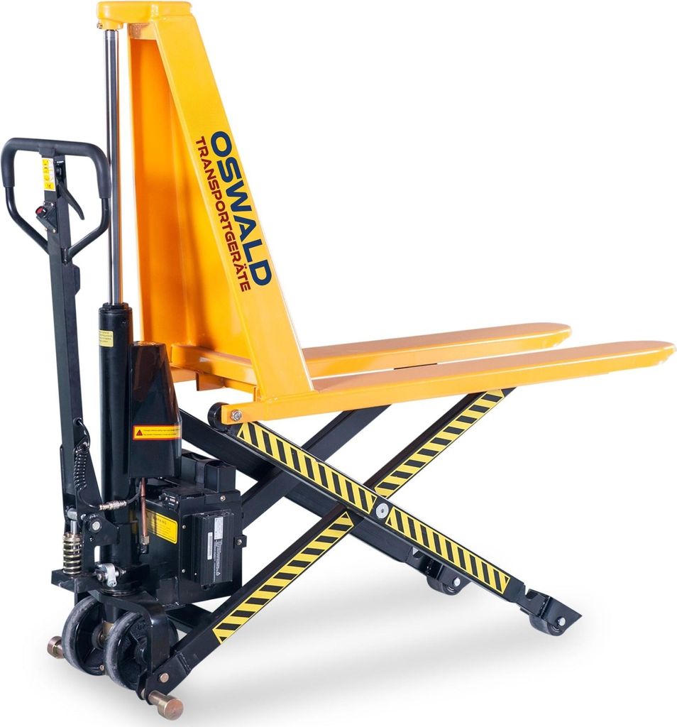 Elektrischer Scherenhubwagen SC1500E - 1500 kg, 830 mm Hub, 1150 mm Gabellänge