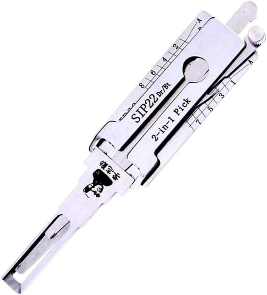 Decodificatore Strumento Auto Lishi Originale SIP22 2-in-1 Immagine del prodotto 