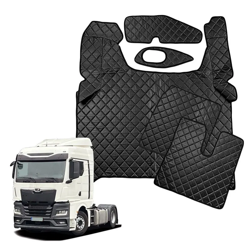Set Tappetini MAN TGX 2020: Copertura Tunnel LKW Nero LUX Resistente