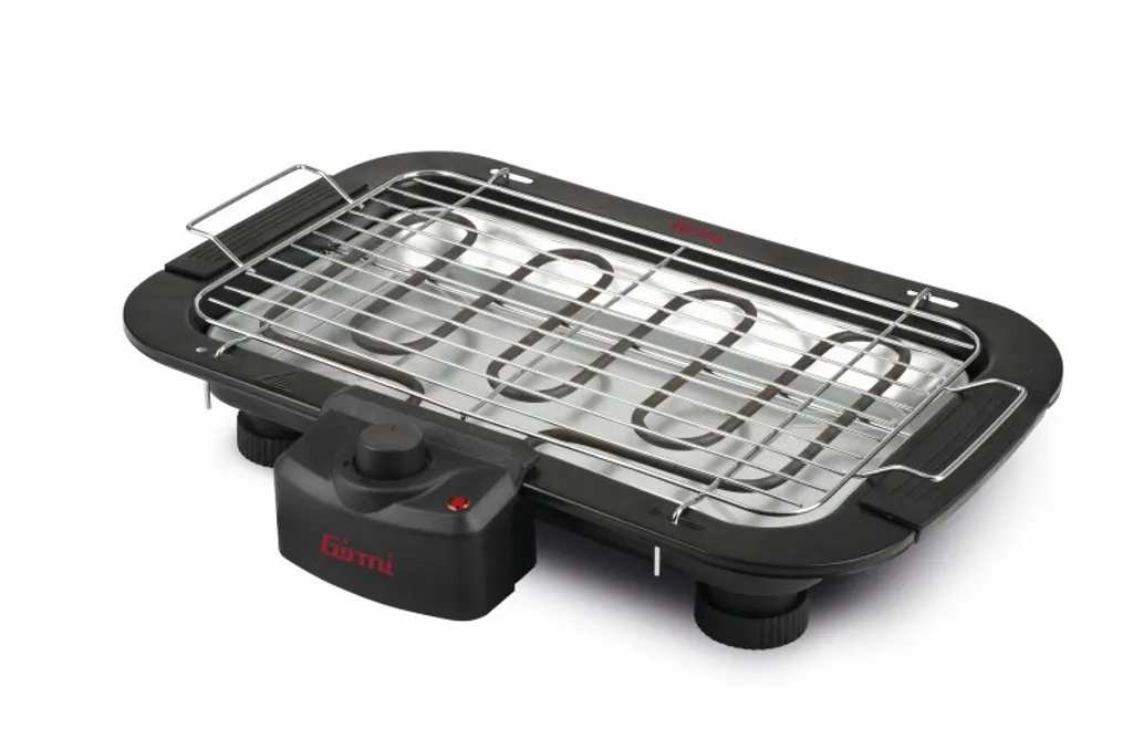 Barbecue Électrique de Table Girmi - Gril 2000W pour Repas Conviviaux