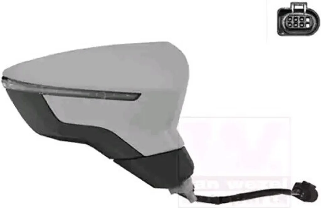Réparez votre Rétroviseur SEAT Leon ST Droit Chauffant VAN WEZEL 4946808