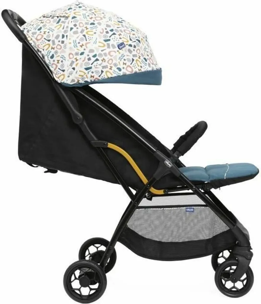 Poussette Chicco Compacte avec Assise Confortable - Design Vert et Noir - 4