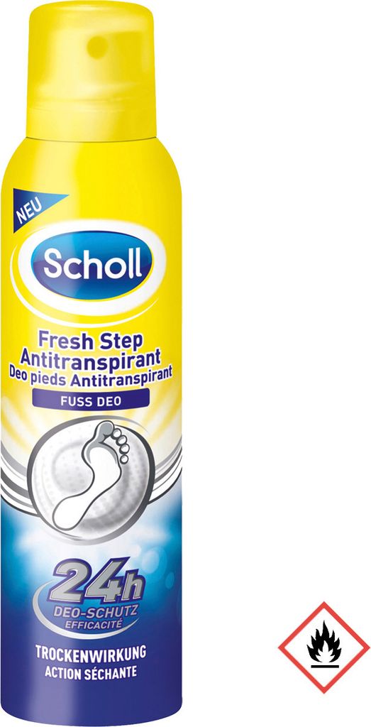 Scholl Fresh Step Antitranspirant 150ml Image du produit 