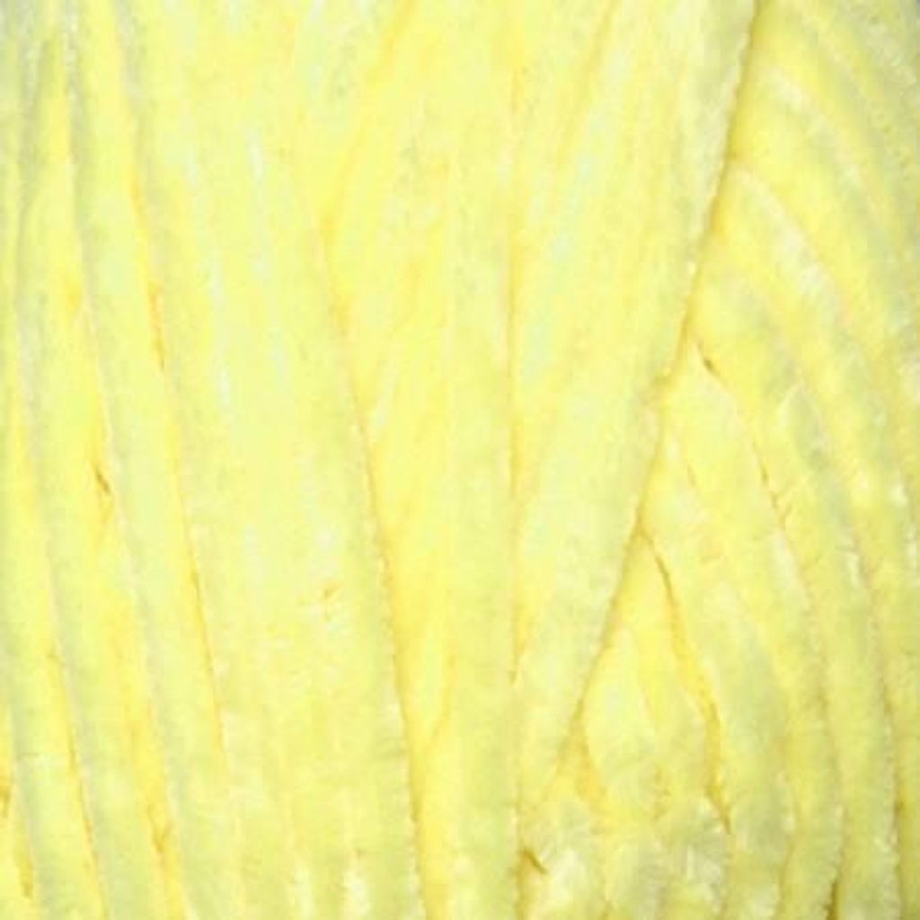 Himalaya Velvet Chenillewolle 90002 Hellgelb Amigurumi Produktbild 2