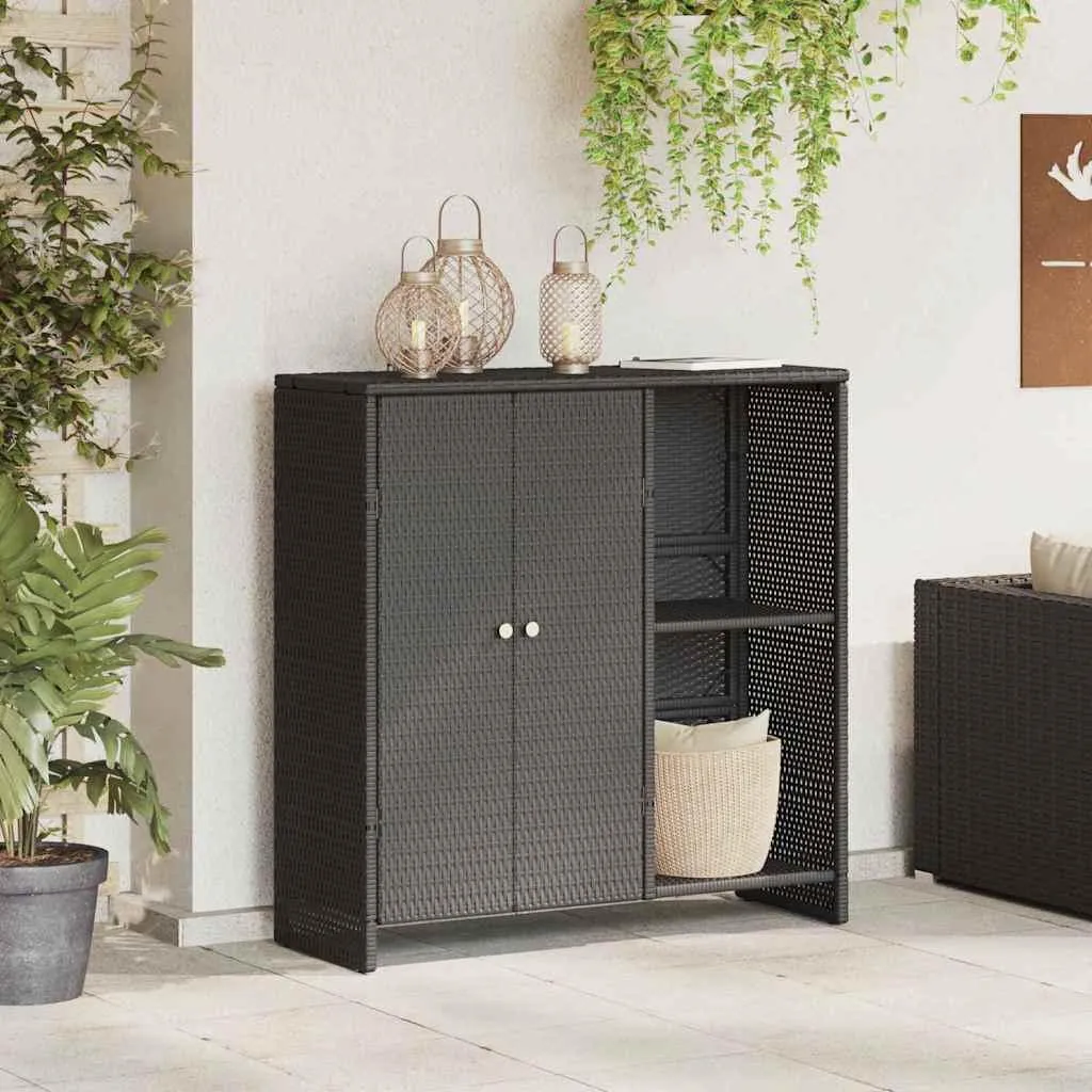 Armadio Bagno Rattan Nero 100x36x102 cm: Specifiche e Offerte