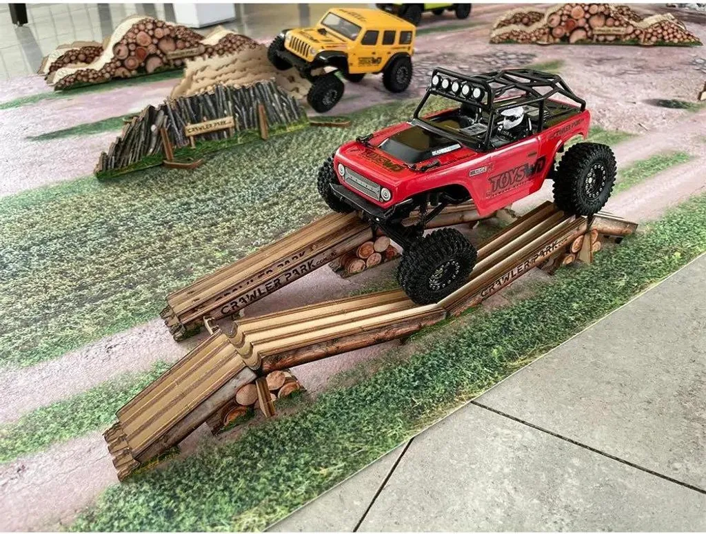 Crawler Park RC Tapis 1/24 Télécommandé Circuit Multicolore One Size - 5