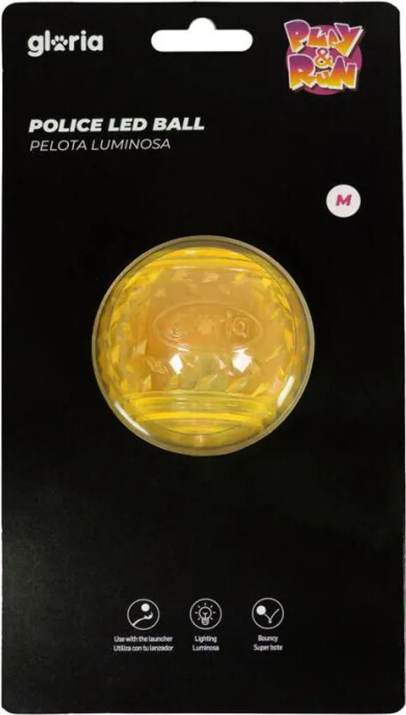 Recensione Gloria Play And Run LED Ball - Palla per Cani in TPR 6.35cm
