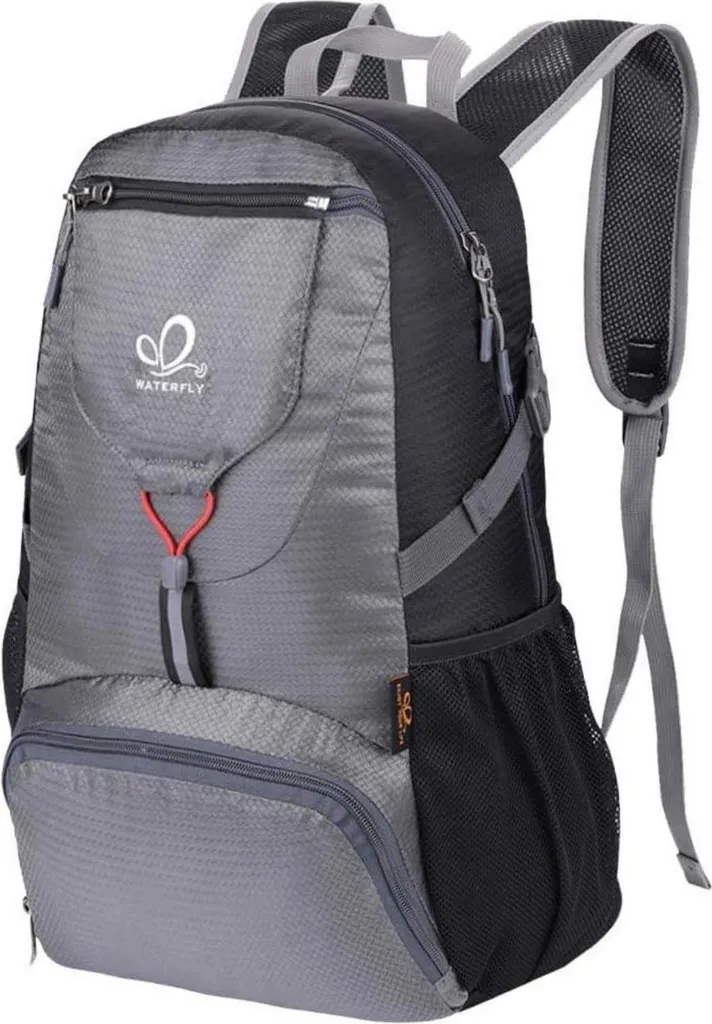 Zainetto Waterfly 20L Grigio Ultraleggero | Per Trekking e Outdoor