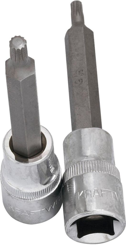 1/2" Vielzahn-Bit-Stecknuss M12 100 mm