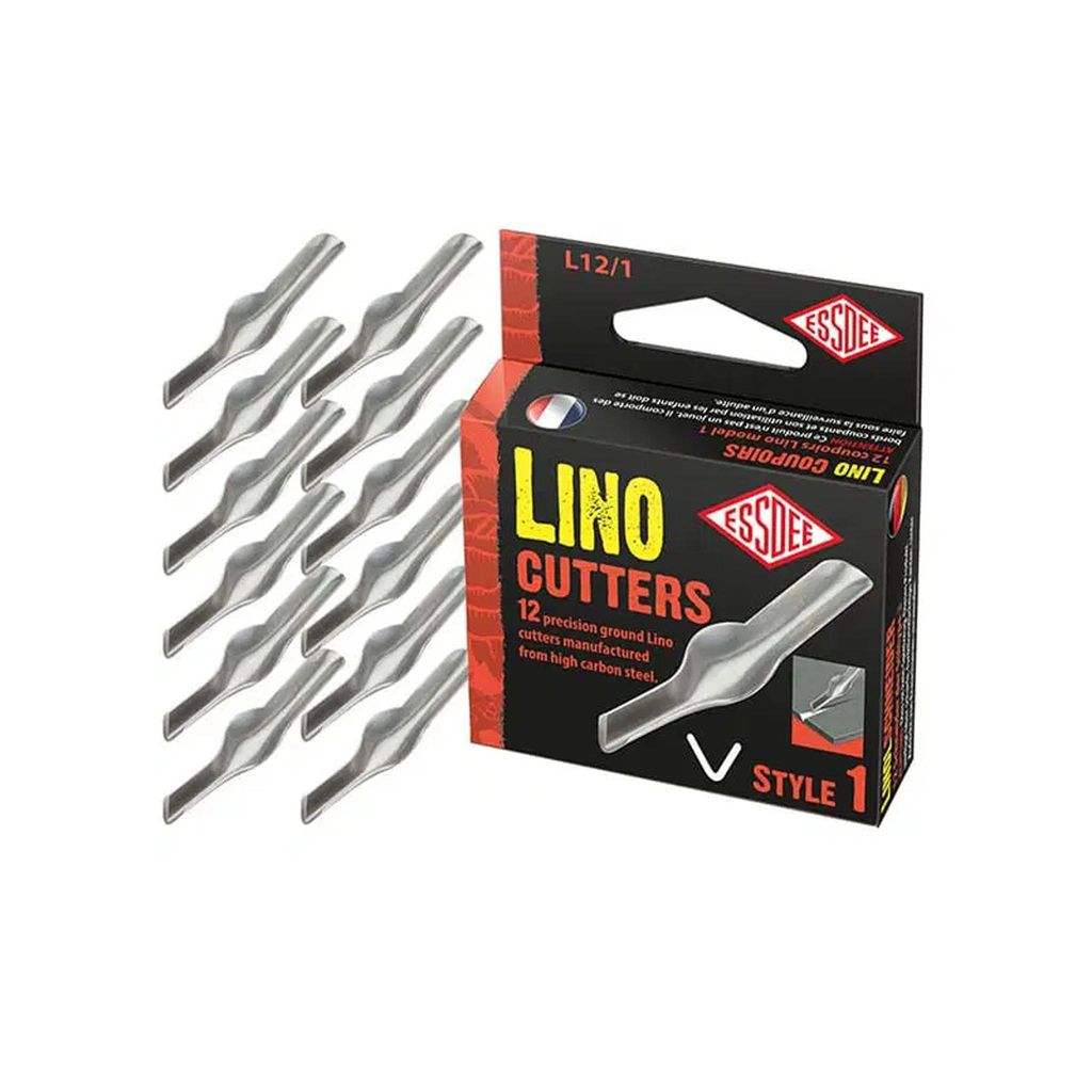 Essdee Linolschneider, Stil 1, 12er-Pack