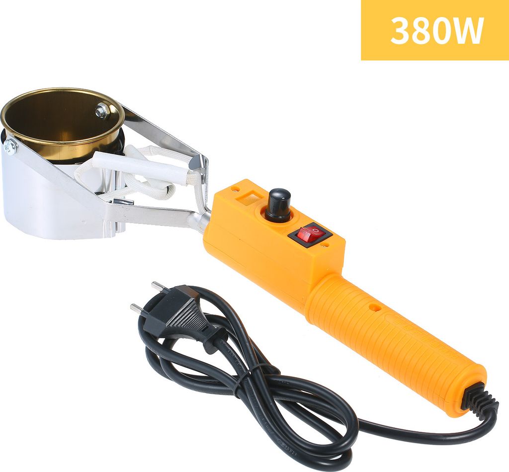 Tragbares Lötbad aus Titanlegierung – 380W Zinntopf mit einstellbarer Temperatur, für Elektriker & Haushalt (Modell SWDT98-C)