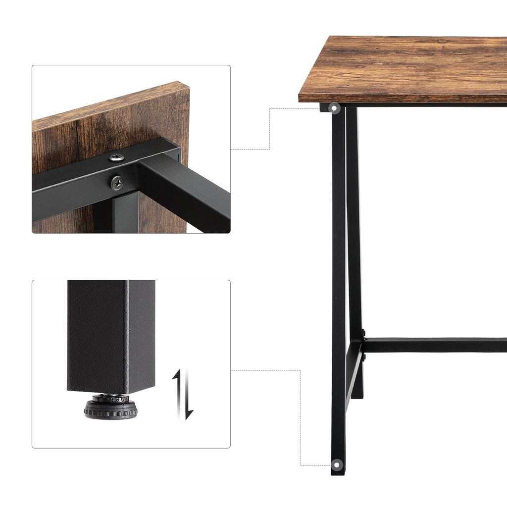 VASAGLE Computertisch, Schreibtisch, 100 x 50 x 75 cm, Produktbild 7