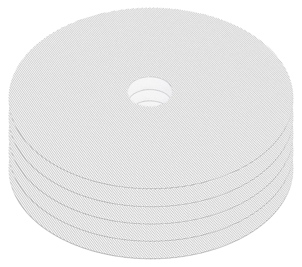 Tapis de déshydratation ronds lot de 5, accessoires antiadhésifs