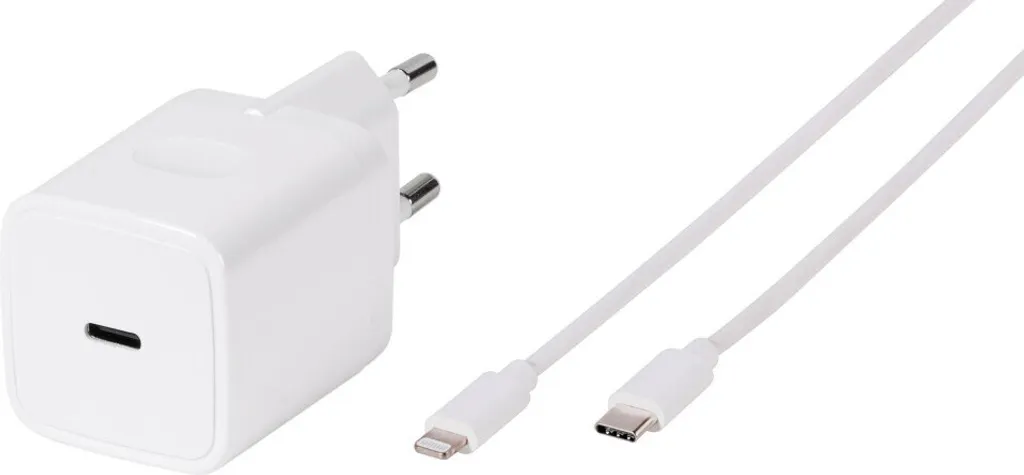 Chargeur iPhone Ultra-Rapide PD 3.0 Power Delivery avec câble Lightning