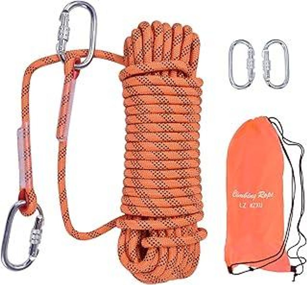 8mm/10mm Kletterseil Nylonmaterial Multifunktionsseil für Camping Outdoor Seil 10M/20M/30M